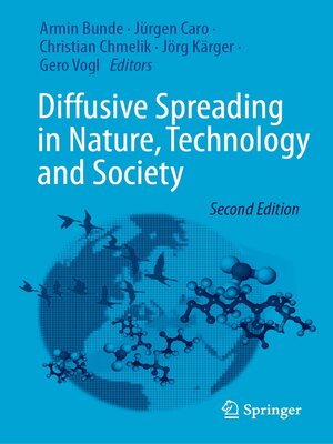 cover image of Diffusive Spreading in Nature, Technology and Society